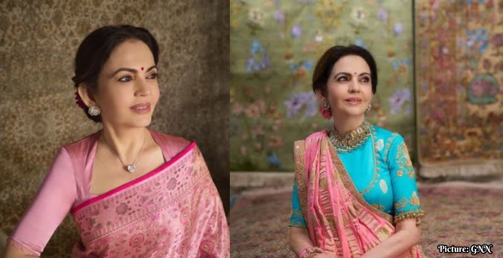 Nita Ambani Honored as Fortune's Most Powerful Woman, Showcases Banarasi Heritage