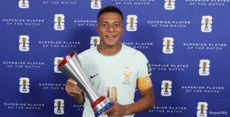 Mbappé Becomes Youngest Player to Reach 20 FIFA World Cup Matches, Fastest to 20 Goals