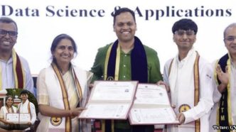 Mother and Son Celebrate Graduation Together from IIT Madras