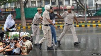 Police Crackdown on CJP Protest in Delhi Leaves Several Injured