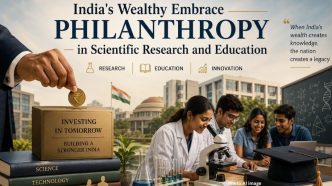 India's Wealthy Embrace Philanthropy in Scientific Research and Education