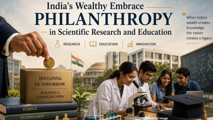 India's Wealthy Embrace Philanthropy in Scientific Research and Education