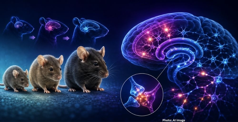 Study Reveals How Late Adolescence Shapes Memory Circuit Development in Mice