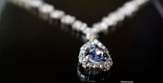Valérie Messika Unveils Necklace Featuring Botswana's Largest Blue Diamond