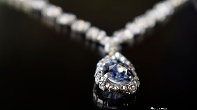 Valérie Messika Unveils Necklace Featuring Botswana's Largest Blue Diamond