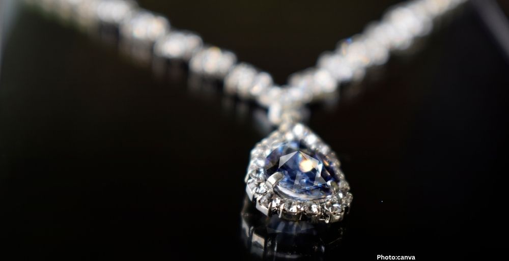 Valérie Messika Unveils Necklace Featuring Botswana's Largest Blue Diamond