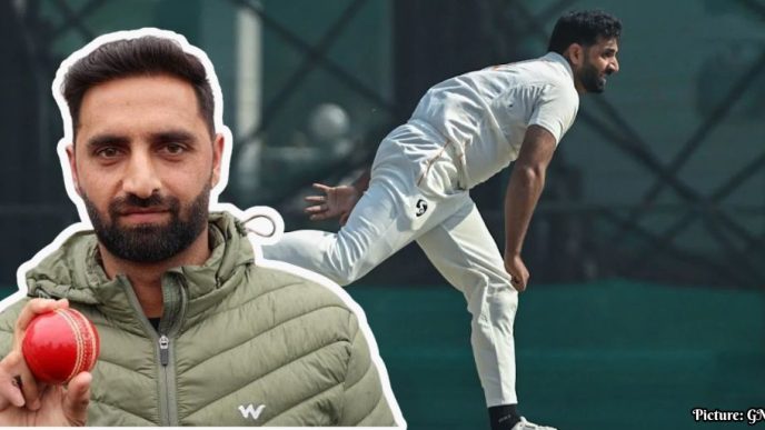 Auqib Nabi Makes History as First Cricketer from Jammu and Kashmir to Join Indian Test Squad