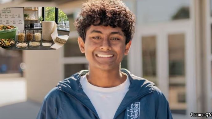 California Teen Innovates Biodegradable Paper Towels from Food Waste