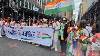 AAPI Celebrates India’s 80th Independence Day, Leading the India Day Parade in New York City