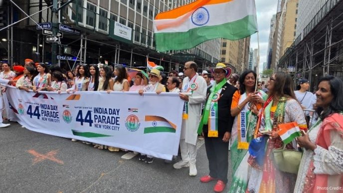 AAPI Celebrates India’s 80th Independence Day, Leading the India Day Parade in New York City