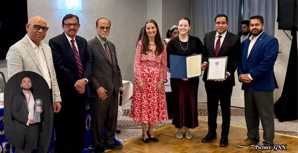 GOPIO-Virginia Honors South Asian Herald Founder for Journalistic Excellence