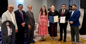 GOPIO-Virginia Honors South Asian Herald Founder for Journalistic Excellence