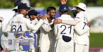 India Secures 165-Run Victory Over Sri Lanka in Opening Test at Galle