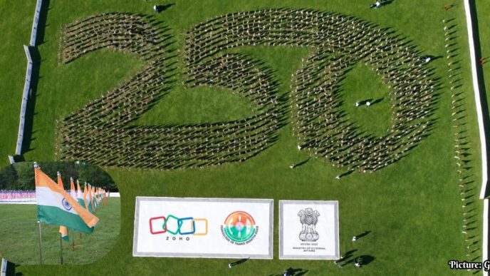 Indian-American Community Sets Guinness World Record for Largest Flagpole Number in New Jersey