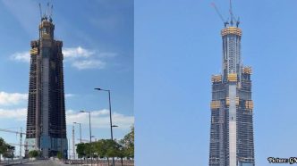 JEC Tower in Jeddah Reaches 430 Meters, Progresses Toward Record Height