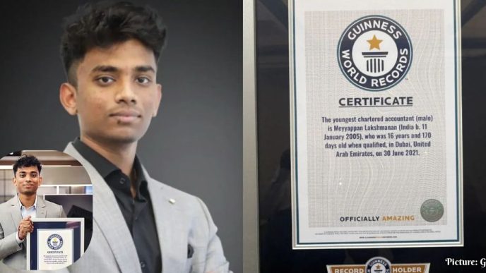 Lakshmanan Meyyappan Achieves Title of Youngest Chartered Accountant at 16