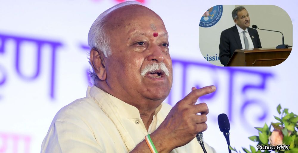 USCIRF Calls for Sanctions Against RSS Ahead of Mohan Bhagwat's International Visit