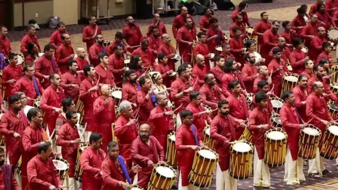 Historic Rhythm: FOKANA Sets Guinness World Record for Mass Chendamelam Performance