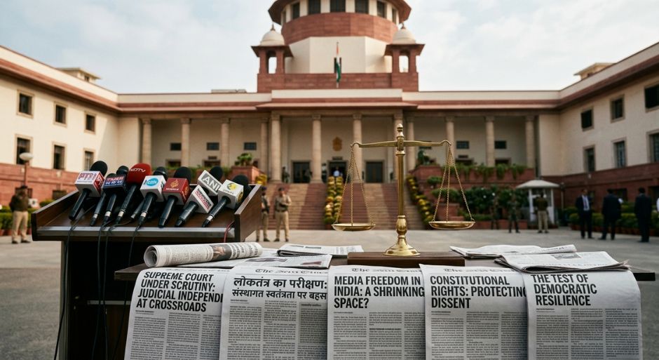 India at 80 Democracy, Media Freedom, and Institutional Concerns