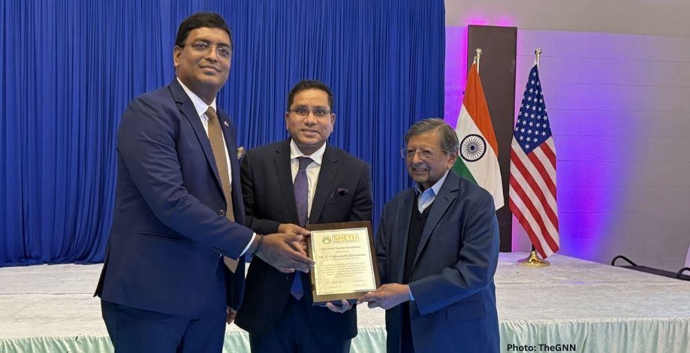 Vishnudatta Jayaraman Honored by The Sheth Family Foundation