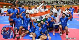 India Secures Historic Ninth Gold in Men's Kabaddi at Asian Games