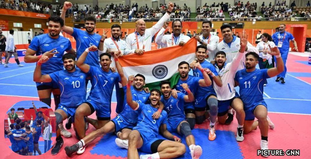 India Secures Historic Ninth Gold in Men's Kabaddi at Asian Games
