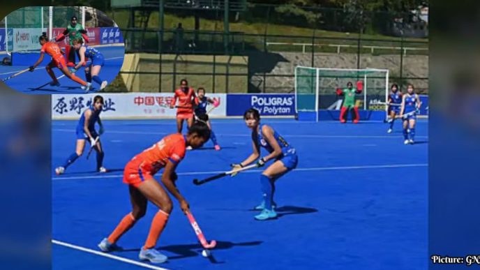 India's Junior Women’s Hockey Team Dominates Japan, Secures Quarterfinal Spot in Asia Cup