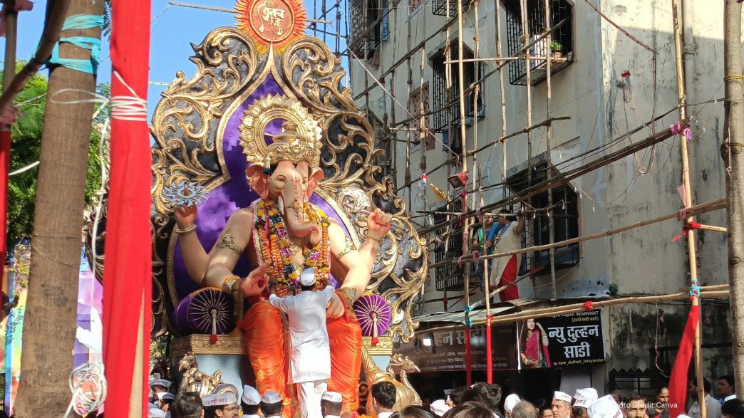 Macho Depictions of Ganesh Emerge in Mumbai's Ganpati Festival Celebrations