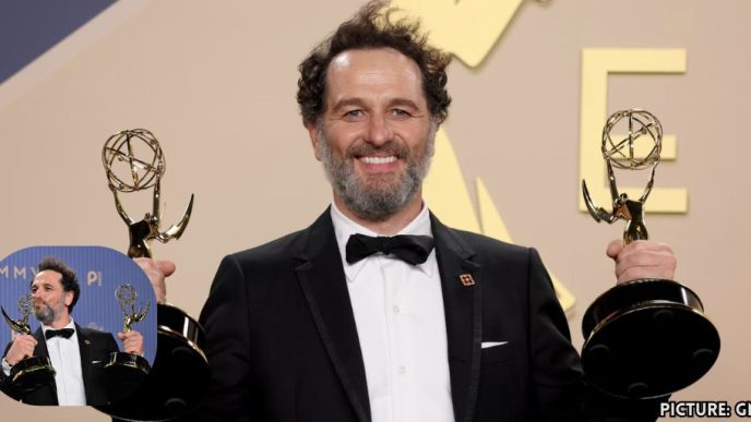 Matthew Rhys Makes Emmy History as Widow’s Bay Sweeps Awards