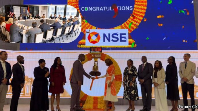 India’s Finance Minister Rings NASDAQ Bell, Highlights India’s Investment Story