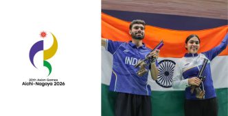 Suruchi Singh and Kamaljeet Secure Gold in 10m Air Pistol Mixed Team Event at Asian Games