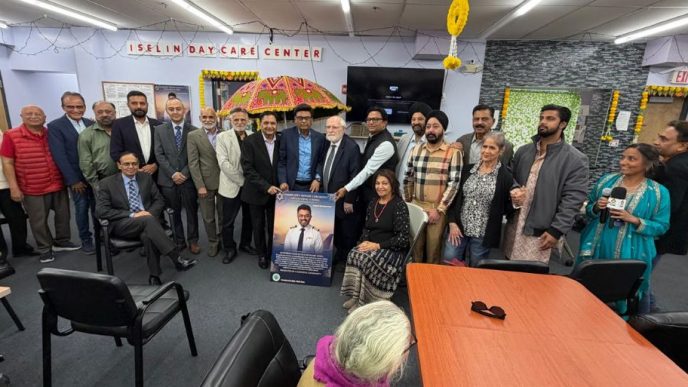 Community Unites on Short Notice to Honor Hero Captain Smit Machhar in Iselin, NJ
