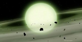 Astronomers Discover First Documented Green Star in Milky Way