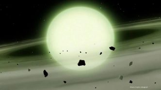 Astronomers Discover First Documented Green Star in Milky Way