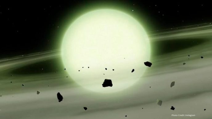 Astronomers Discover First Documented Green Star in Milky Way