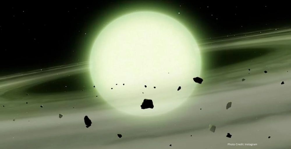 Astronomers Discover First Documented Green Star in Milky Way