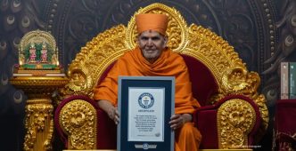 Guinness World Records Recognizes Biography of Pramukh Swami Maharaj as Longest by a Single Author