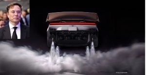 Tesla Unveils Flying-Car Stunt Featuring Redesigned Roadster in Texas