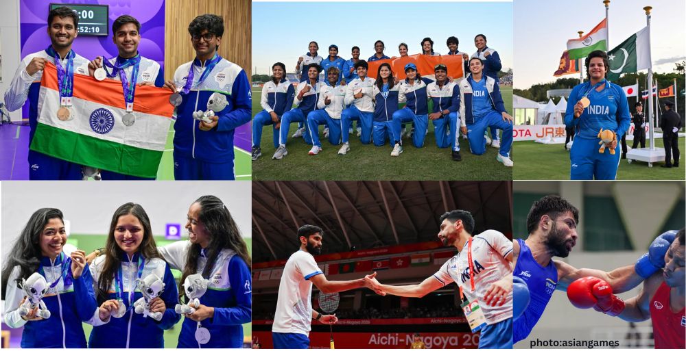 Historic Six-Gold Surge Propels India Into Top Five of Asian Games Medal Standings