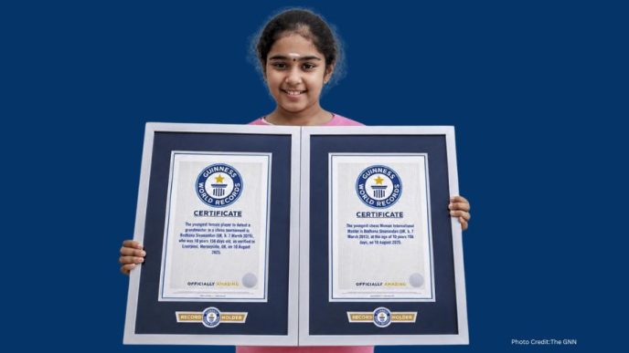 Bodhana Sivanandan Becomes Youngest Female International Master at Age 11, Breaking Long-Standing Record