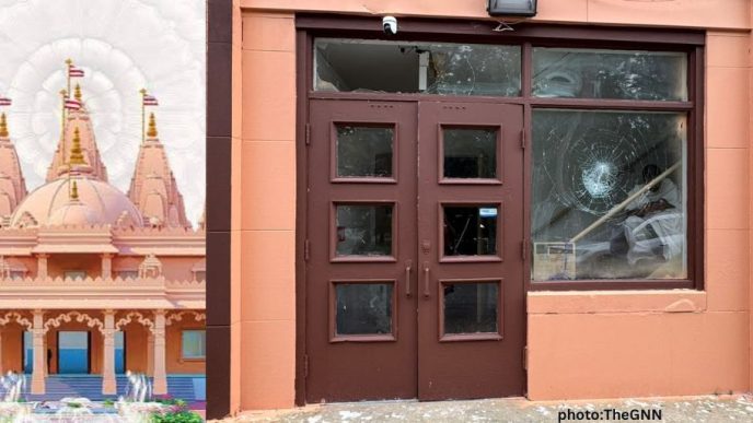 Vandalism at Greater Cleveland Hindu Temple Draws Calls for Hate Crime Investigation