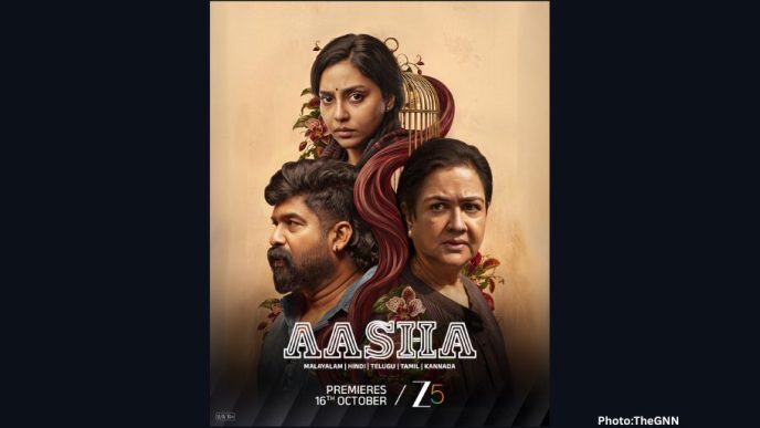 Zee5 Global to premiere psychological thriller Aasha, starring Urvashi, on 16th October.