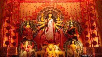 Durga Puja Celebration Draws Thousands to Times Square