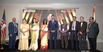 Dr. Meher Medavaram Honored with Lifetime Achievement Award at IAPC's International Media Conference 2026