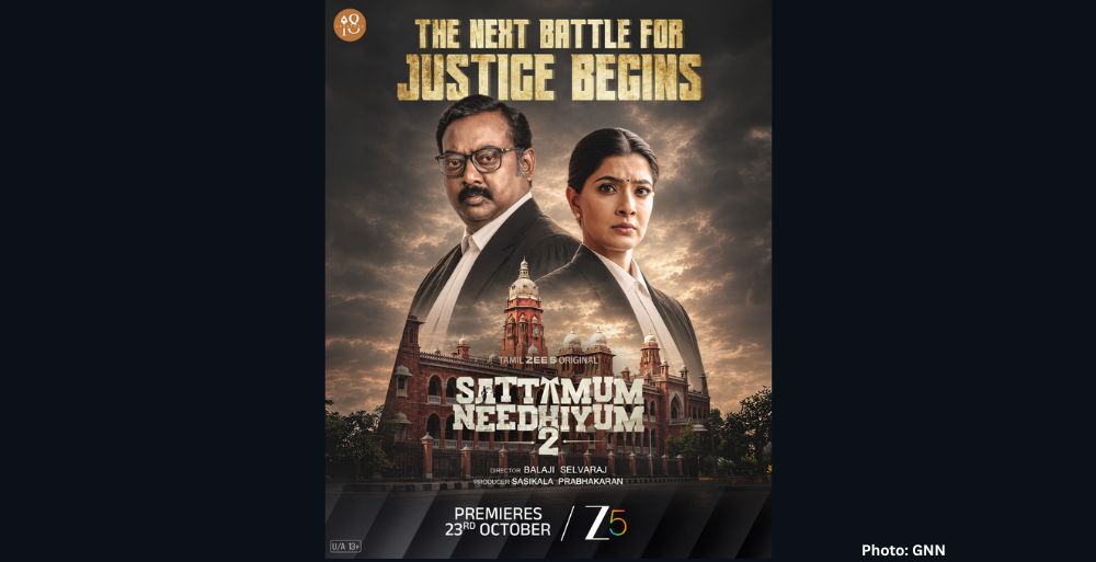 The fight for justice returns: Zee5 Global launches the trailer of Sattamum Needhiyum 2.